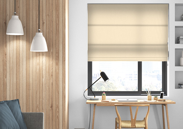 Knightsbridge, Cream - Twist&Fit Roman Blind - Image 3